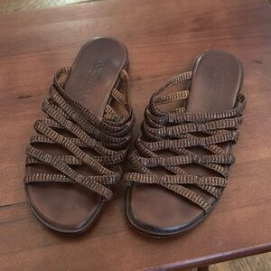 Cole Haan Resort Sandal in Kavalla Espresso